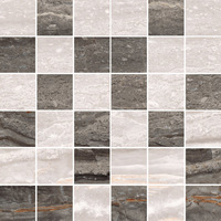Мозаика Bergamo бежево-коричнеый микс 5х5 см, сетка 30х30 см