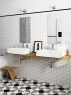 Scale Hexagon White 2