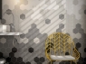 Scale Hexagon White 1