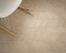 Hexawood Chevron Natural Left 9x20.5 5