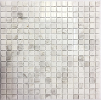 KP-735, 15х15х4 мм мозаика из мрамора