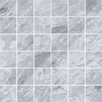 Мармори мозаика дымчато-серый 5x5 см, сетка 30х30 см