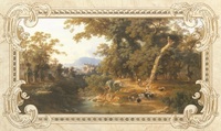 Rotterdam beige decor 02 30x50 см